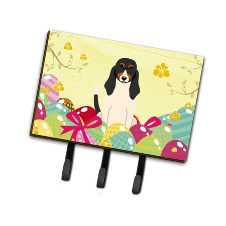Jensendistributionservices Easter Eggs Swiss Hound Leash or Key Holder MI1721238
